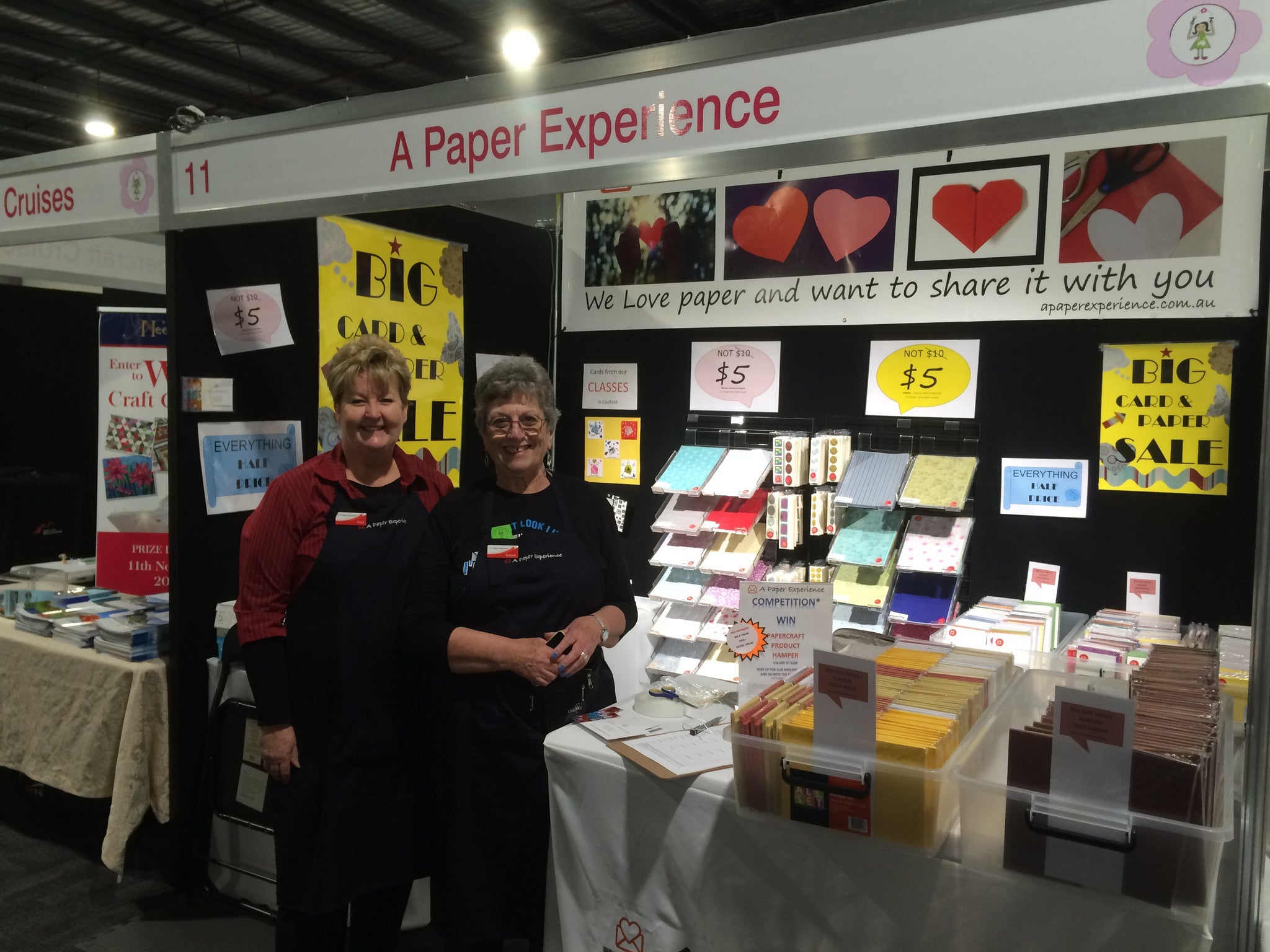 Big Day 1 at Paperific 2016 - A Paper Experience