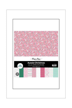 12 x 12 - Patterned - Paper Pad Collection - Aussie Christmas
