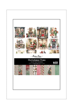 12 x 12 - Patterned - Paper Pad Collection - Christmas Time