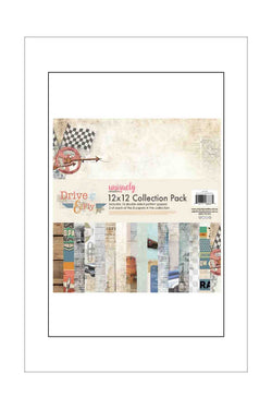 12 x 12 - Patterned - Uniquely Creative - Drive & Fly Collection Pack