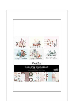 12 x 12 - Patterned - Paper Pad Collection - Home for Christmas