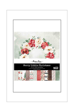 12 x 12 - Patterned - Paper Pad Collection - Merry Little Christmas