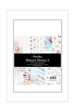 6 x 6 - Patterned - Paper Pad - Paper Rose - Nature Stroll 2