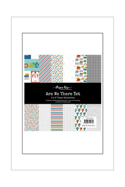6 x 6 - Patterned - Paper Pad - Paper Rose - Are We There Yet