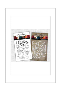 Stamp and Die Set - Paper Rose - Baubles & Bows