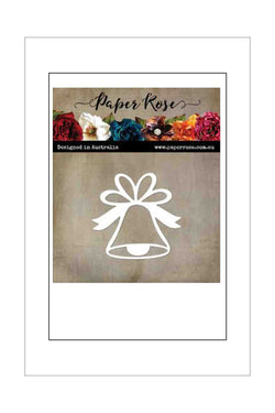 Dies - Paper Rose - Christmas - Bell with Bow
