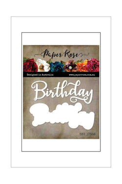 Dies - Paper Rose - Birthday Layered