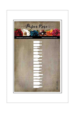 Dies - Paper Rose - Bottles Border