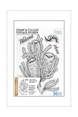 Stamps - Couture Creations - Charming Banksia