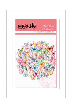 Ephemera - Die Cut Pictures - Uniquely Creative - Oh So Lovely Butterflies