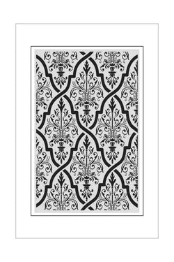Stamps - Couture Creations - Background - Large Format - Geometric Pattern