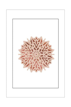 Hotfoil - Cut, Foil & Emboss Die - Poinsettia (Snowflake)