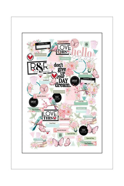 Ephemera - Die Cut Pictures - Uniquely Creative - Day Dream Ciecuts