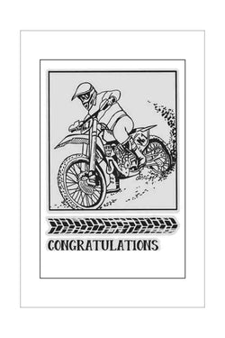 Stamps - Couture Creations - Outline - Dirtbike