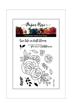 Stamps - Paper Rose - Ella's Garden Rose Bouquet