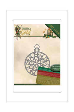 Dies - Find It Trading - Amy Design Bauble with Bonus Stickers