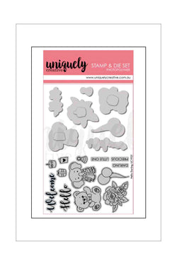 Stamp and Die Set - Uniquely Creative - Hello Darling (Baby)