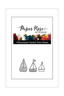 Stamps - Paper Rose - Little Sail Boats