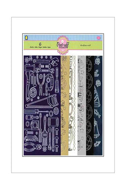 Adhesives - Stickers - Men's Collection - Set of 6