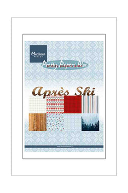 A5 - Patterned - Paper Pad - Apres Ski