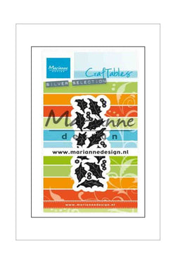 Dies - Marianne Design Craftables - Holly Leaves and Berries