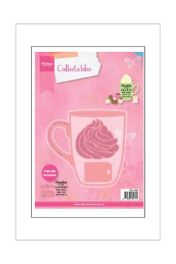 Dies - Marianne Designs Collectables - Hot Chocolate Mug / Chocolates Double Set