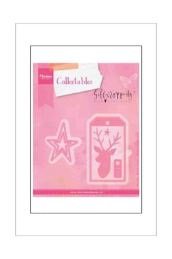 Dies - Marianne Designs Collectables - Karin's Reindeer Tag