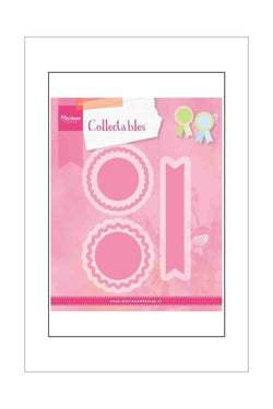 Dies - Marianne Designs Collectables - Rosettes amd Labels