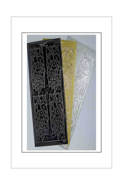 Adhesives - Stickers - Peacocks - click here to choose colour