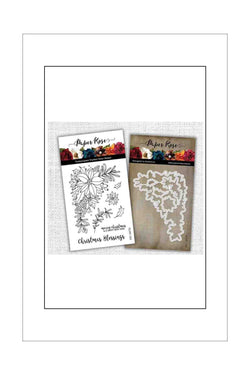Stamp and Die Set - Paper Rose - Poinsettia Corner