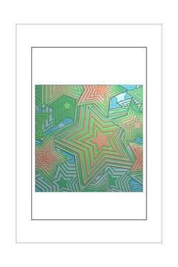 Embossing Folder - Poppy Crafts - 3D Modern Layered Stars