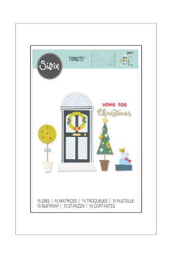 Dies - Sizzix - Tim Holtz - Home for Christmas