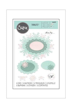 Dies - Sizzix - Snowflake Labels