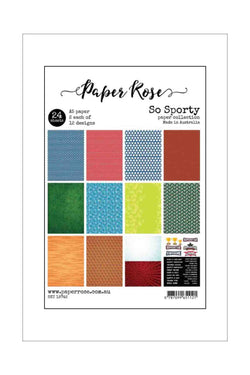 A5 - Patterned - Paper Rose - So Sporty