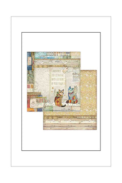 12 x 12 - Christmas - Stamperia - Christmas Cats