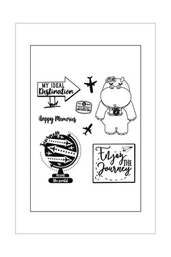 Stamps - Stamperia - Ideal Destination, Journey