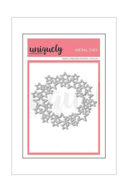 Dies - Uniquely Creative - Star Wreath