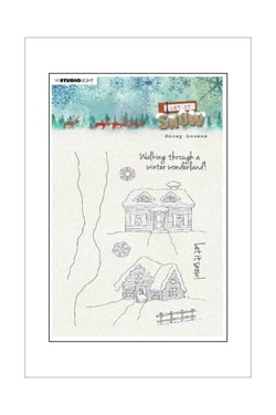 Stamps - Studio Light - Snowy Houses