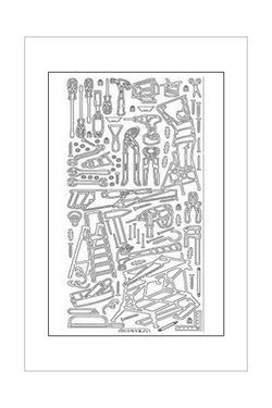 Adhesives - Stickers - Tools - Gold