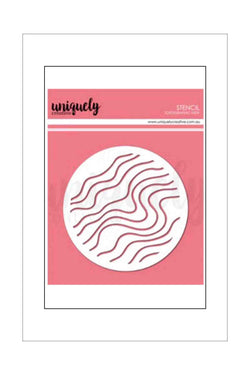 Stencil - Uniquely Creative - Topographic View