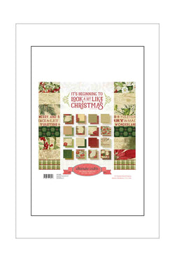 12 x 12 - Patterned - Paper Pad - It's Beginning to Look A Lot Like