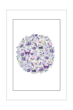 Ephemera - Die Cut Pictures - Uniquely Creative - Ultraviolet Vellum Diecuts