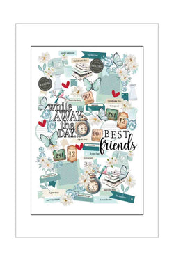 Ephemera - Die Cut Pictures - Uniquely Creative - While Away Diecuts