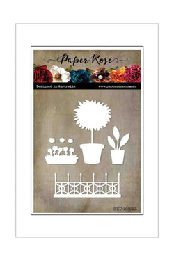 Dies - Paper Rose - Window Decorations