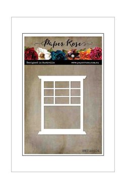 Dies - Paper Rose - Rectangle Window