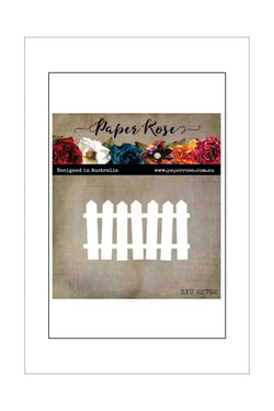 Dies - Paper Rose - Wonky Picket Fence