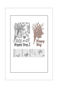 Stamp, Stencil and Die Set - Couture Creations - Christmas Bells