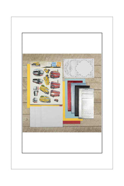 Kits - 3D Decoupage - Amy Design - It's A Man's World - Buses