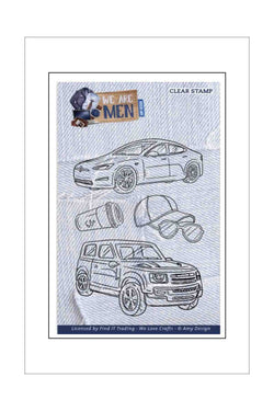 Stamps - Find It Trading - We are Men - Cars
