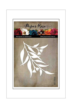 Dies - Paper Rose - Gum Leaves